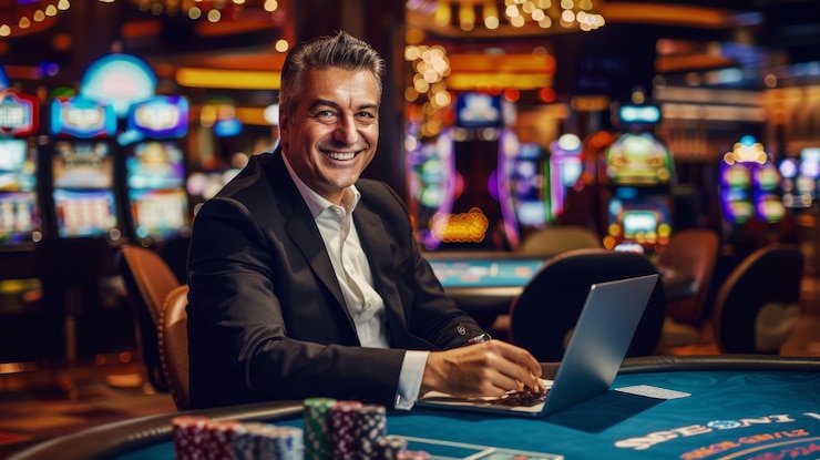 Antarmuka dashboard aplikasi bolangtogel menampilkan kategori permainan Liga 1, slot, dan meja dealer langsung